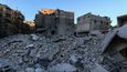 následky bojů o Halab (Aleppo) v Sýrii