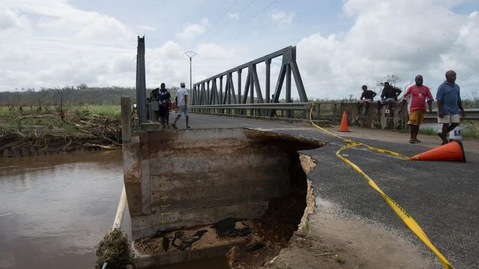 Následky bouře Pam na Vanuatu