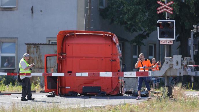 Následky červencové srážky Pendolina s kamionem