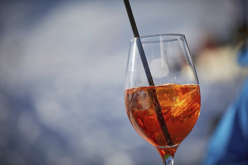 Après Ski a Aperol spritz.