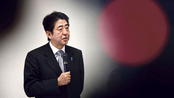 Nastupující japonský premiér Šinzó Abe