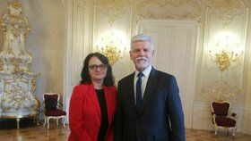 Ukrajinská novinářka Natalia Aharková se setkala s prezidentem Petrem Pavlem.