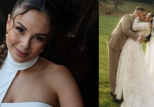 Sestra Moniky Bagárové se o víkendu vdala.