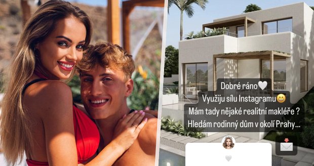 Natálie chce koupit rodinný dům, aby se s Davidem mohli usadit.