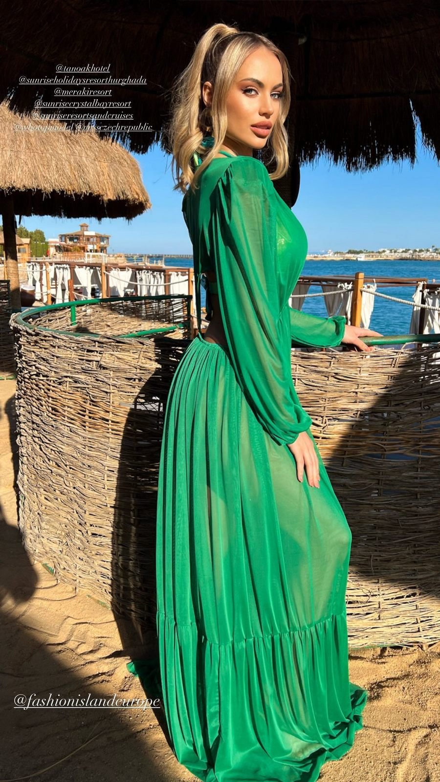 Natálie Kočendová na soutěži Top Model of the World