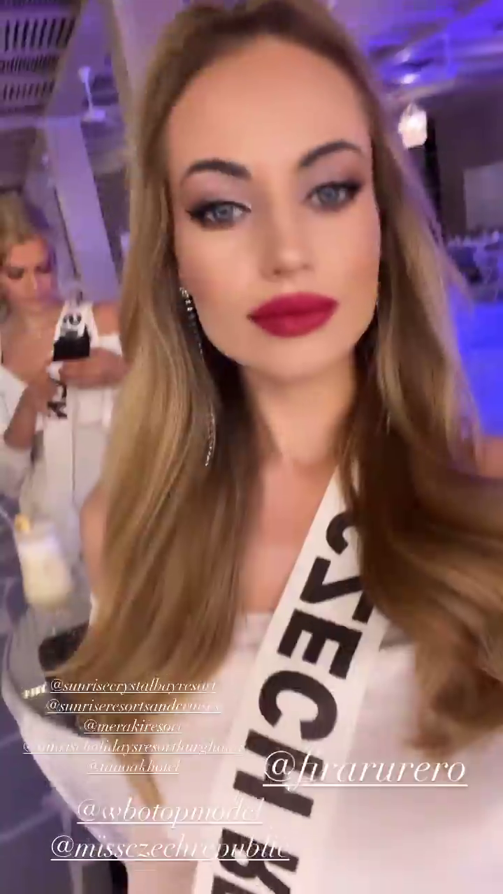 Natálie Kočendová na soutěži Top Model of the World