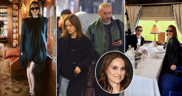 Těhotná Natalie Portman v Orient Expressu ukázala bříško.