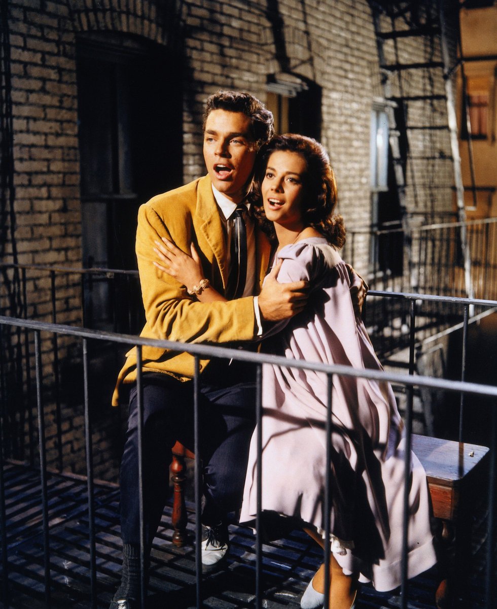 Natalie Wood a Richard Beymer ve West Side Story.