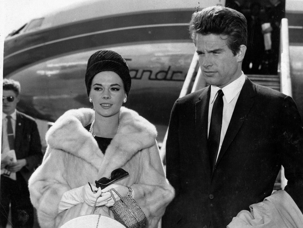 Warren Beatty a Natalie Woodová v květnu 1962