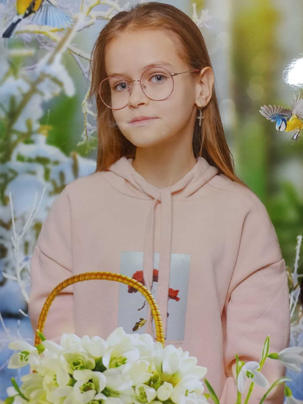 Devítiletá dcera Tatjany Perebejnosové Alisa.