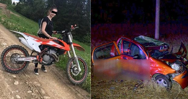 Motorkářka Natálka (†18) zemřela při bouračce s dovolenkáři: Právě se vraceli z Chorvatska