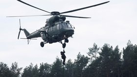 Válka na Ukrajině: Cvičení polských vojáků NATO (17.4.2023)