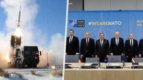 Deset členských států NATO, včetně České republiky, dnes v Bruselu učinilo další krok na cestě ke společnému nákupu systémů protivzdušné obrany (11.10.2023)