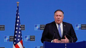 Americký ministr zahraničí Mike Pompeo (4. 12. 2018)