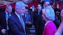 Prezident Petr Pavel se šéfkou Evropské komise Ursulou von der Leyenovou. (7.7.2026) Prezident Petr Pavel se šéfkou Evropské komise Ursulou von der Leyenovou. (7.7.2026)