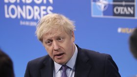 Závěrečný den summitu NATO, na snímku britský premiér Boris Johnson, (4.12.2019).
