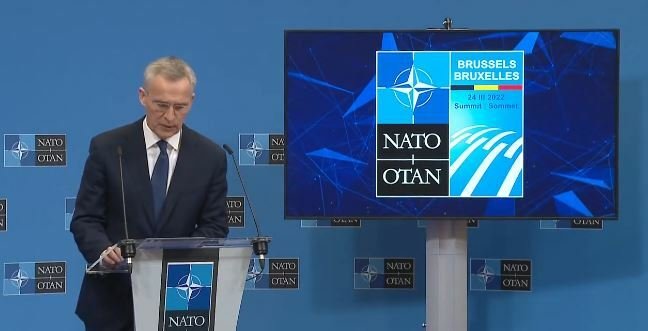 Generální tajemník NATO Jens Stoltenberg o výsledcích summitu (24. 3. 2022)