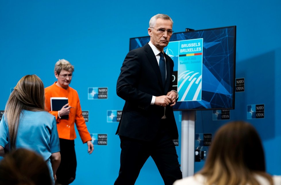 Generální tajemník NATO Jens Stoltenberg o výsledcích summitu (24.3.2022)