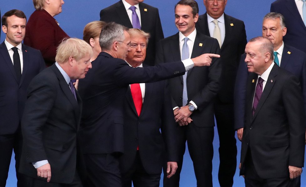 Závěrečný den summitu NATO, (4.12.2019).