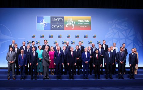 Summit NATO 2023 ve Vilniusu.