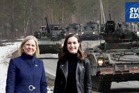 Finsko a Švédsko zvažují vstup do NATO. Znamená Ukrajina konec neutrality v Evropě?
