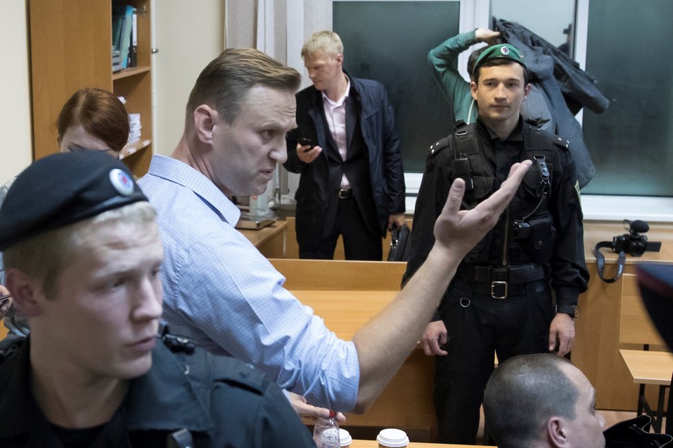 Alexej Navalny byl v minulosti policií zadržen opakovaně.