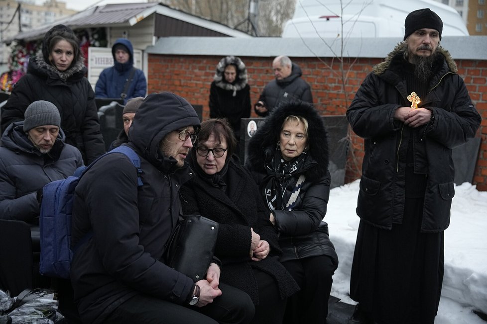 Pohřeb Alexeje Navalného (1. 3. 2024)