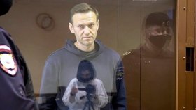 Hlavní postava ruské opozice Alexej Navalnyj před soudem (3. 2. 2021)