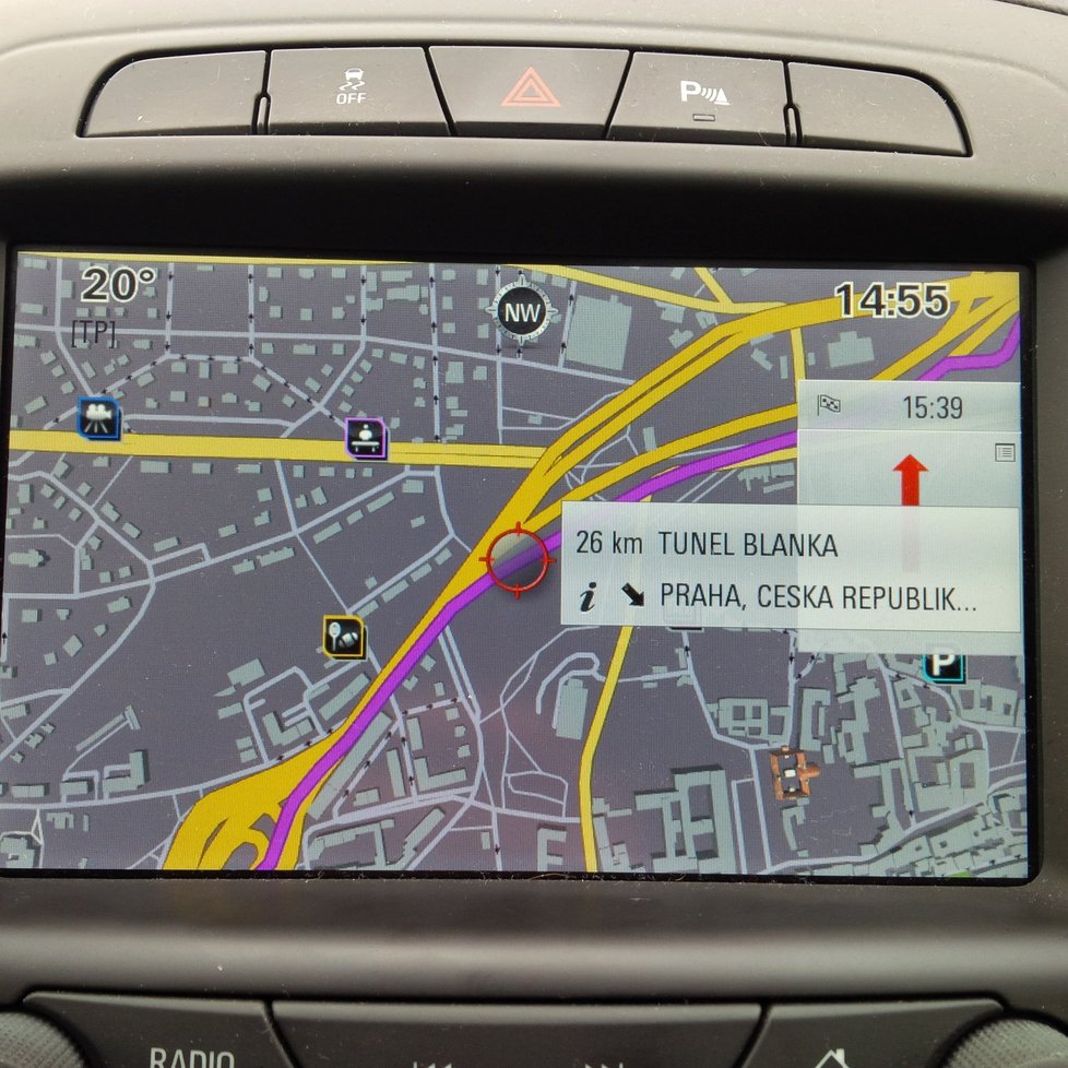 Navigace navede řidiče klidně i do tunelu Blanka.