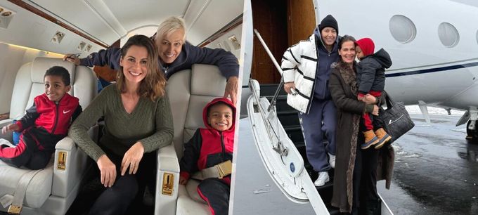 Novoroční cestování rodinky Navrátilové: S kluky v tryskáči Novoroční cestování rodinky Navrátilové: S kluky v tryskáči