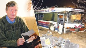 Karel Hart (65) přišel při havárii autobusu u Nažidel o syna