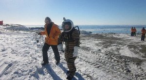 Skanafandry určené pro kolonizaci Marsu byly prozkoušeny v Antarktidě