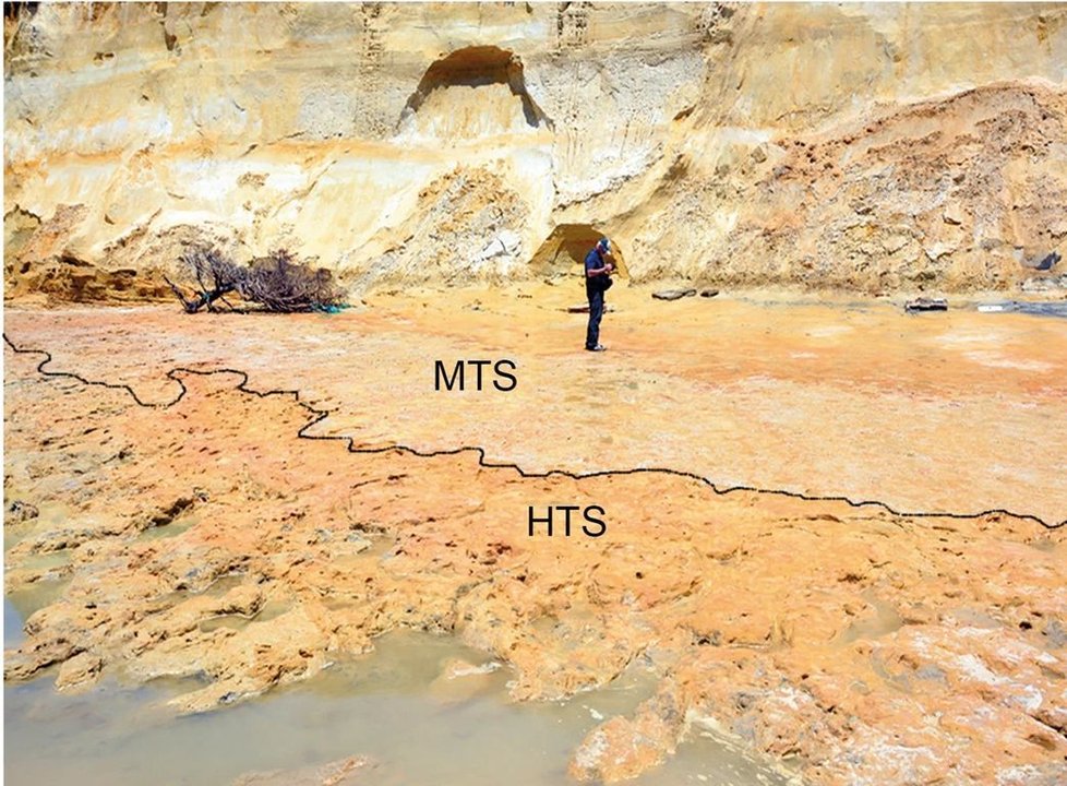 V sekci HTS byly stopy neandertálců.
