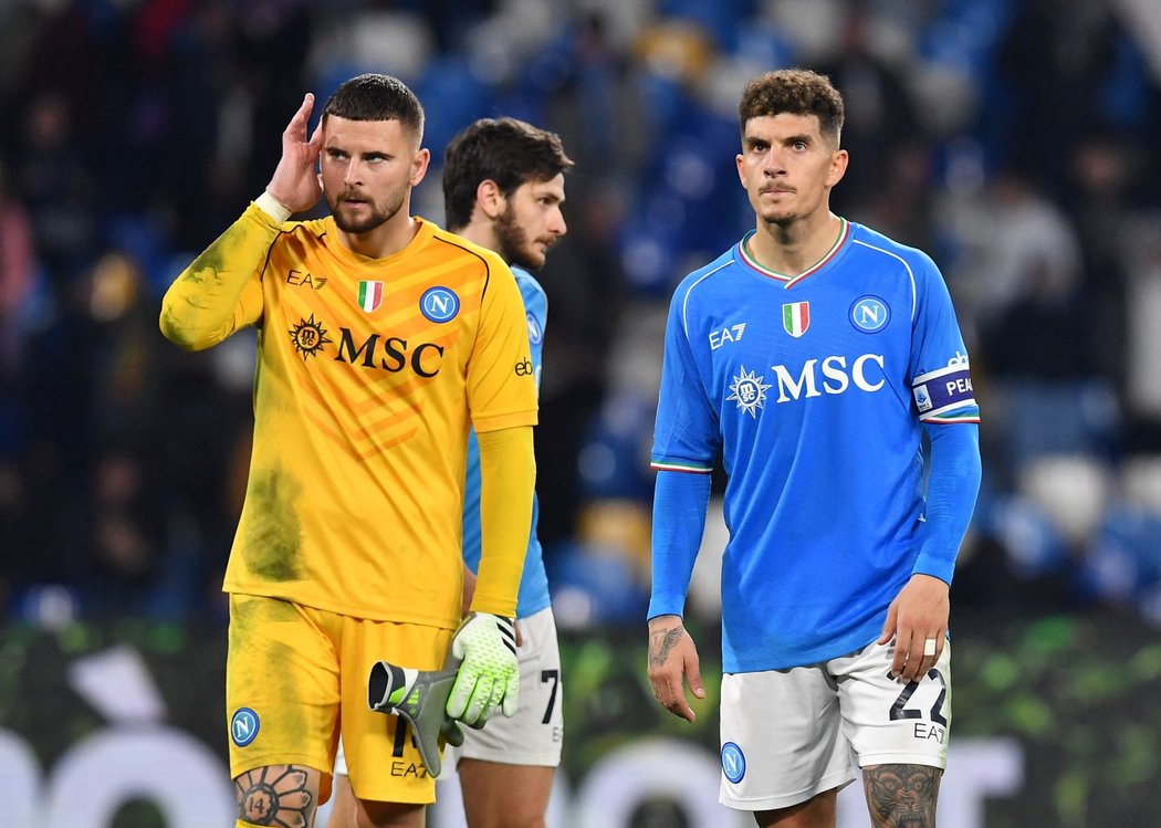 Fotbalisté italské Neapole potřetí v řadě ztratili ligové body, tentokrát za remízu s Monzou