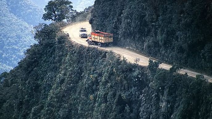 Silnice Yungas, Bolívie