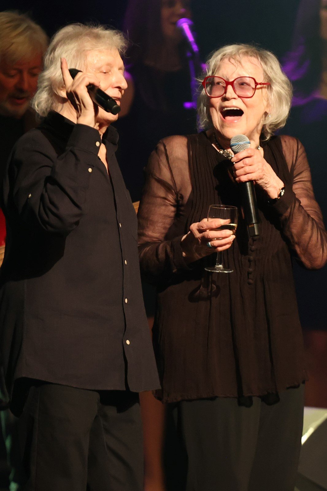 Václav Neckář s Martou Kubišovou si společně zazpívali. 