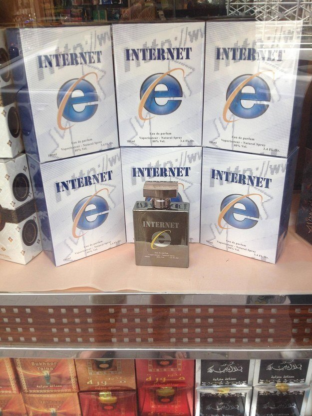 Internet Explorer jako parfém.