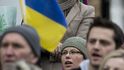 Nedělní demonstrace v Kyjevě
