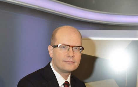 Premiér Bohuslav Sobotka.