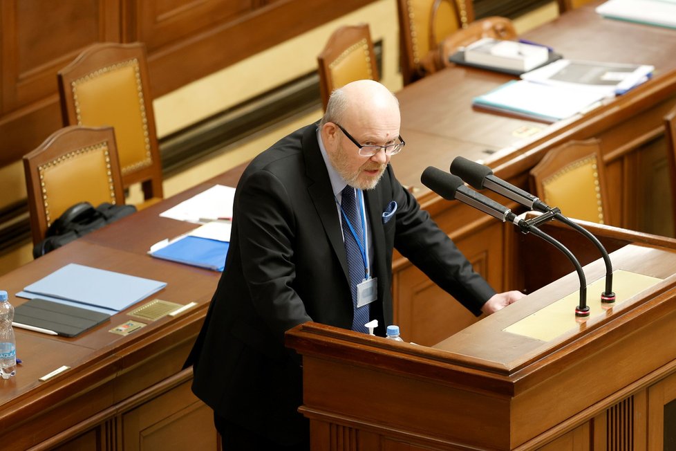 Jednání o vyslovení nedůvěry vládě: Ministr zdravotnictví Vlastimil Válek (TOP 09) (17.1.2023)
