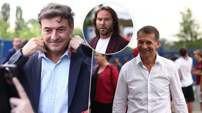 Sparťanská bitva s Lyonem přilákala celebrity: Smetánka na Letné Sparťanská bitva s Lyonem přilákala celebrity: Smetánka na Letné