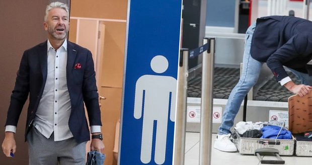 Petr Nedvěd na letišti řešil šlamastyku s »montérkami«