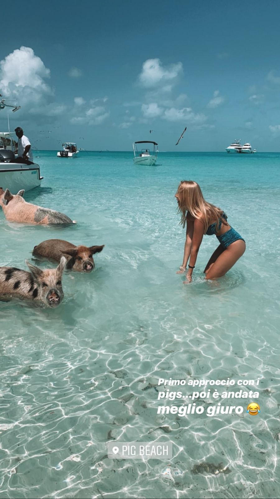 Dcera Pavla Nedvěda Ivanka se na Bahamách rochnila s pašíky