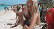 Dcera Pavla Nedvěda Ivanka se na Bahamách rochnila s pašíky