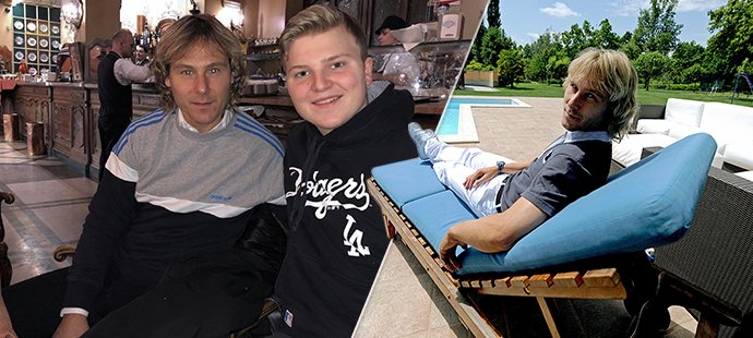 Pavel Nedvěd má kuráž, do domu jeho rodiny se ale "vloupala" naštěstí jen sestra Ivana