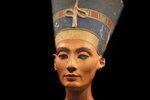 Královna starověkého Egypta Nefertiti.