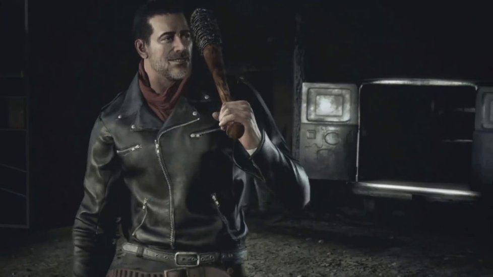 Negan z The Walking Dead ve videohře Tekken 7