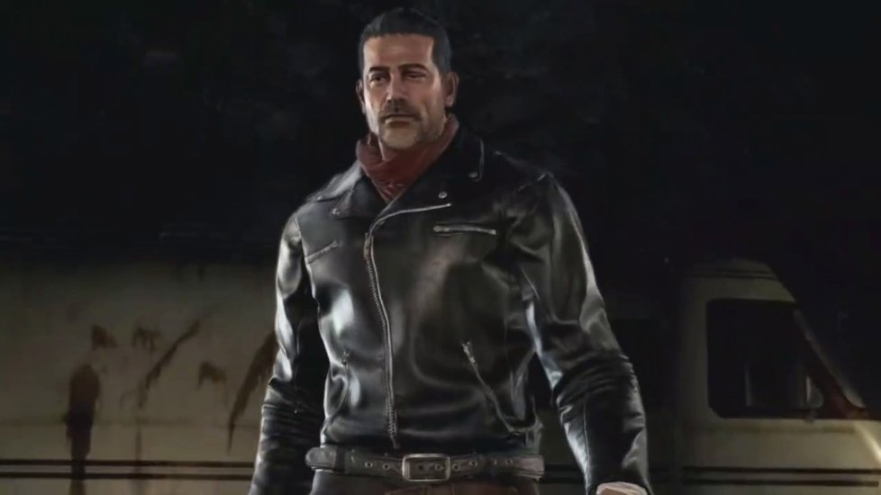 Negan z The Walking Dead ve videohře Tekken 7