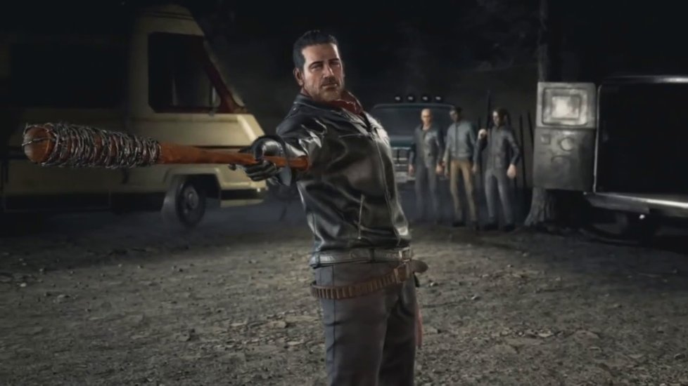 Negan z The Walking Dead ve videohře Tekken 7