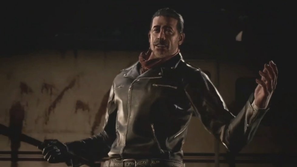 Negan z The Walking Dead ve videohře Tekken 7